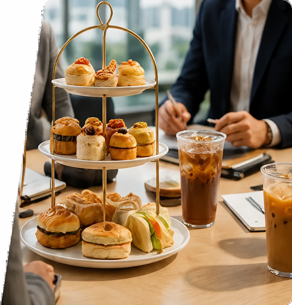 Hidangan afternoon tea