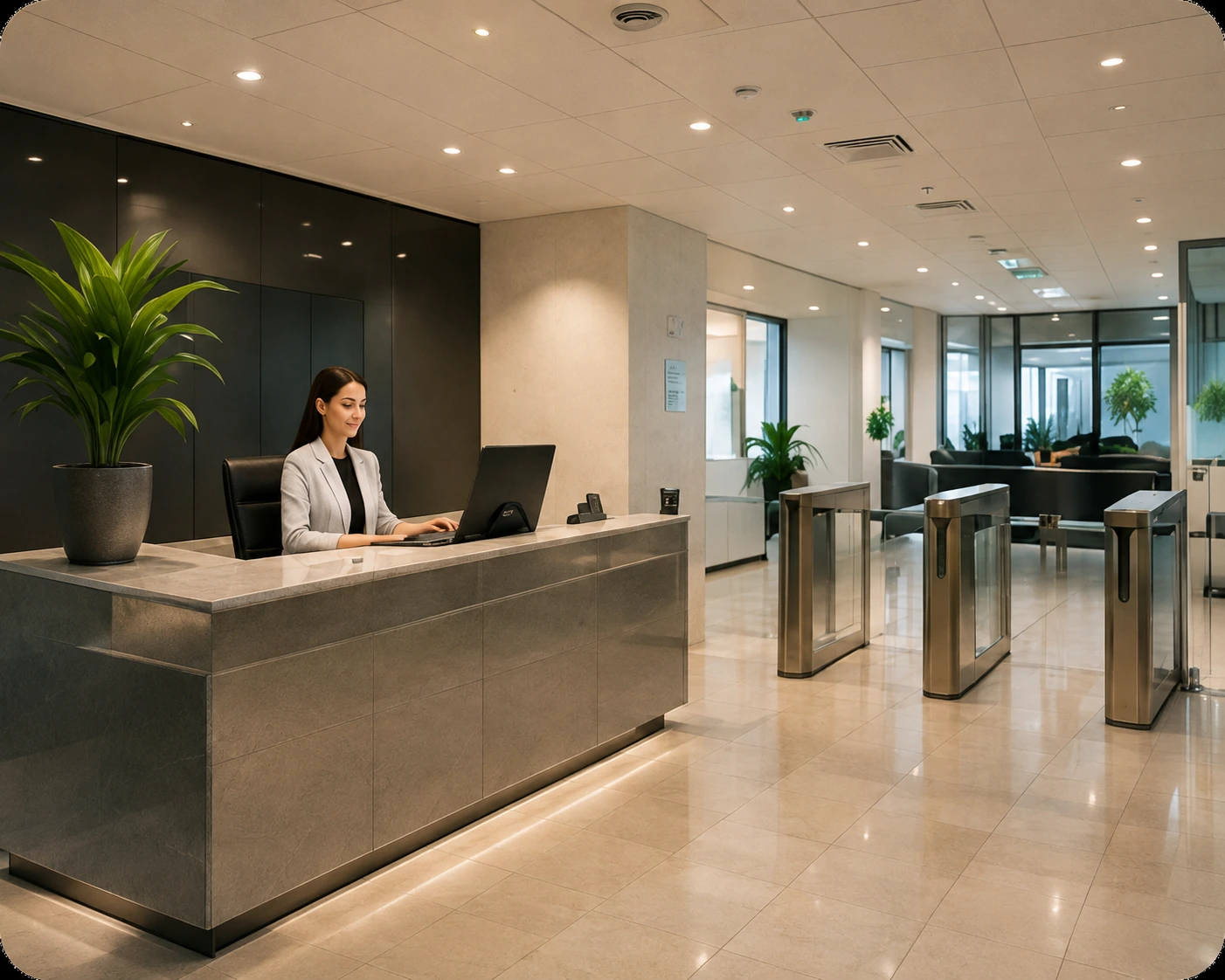 Resepsionis kantor